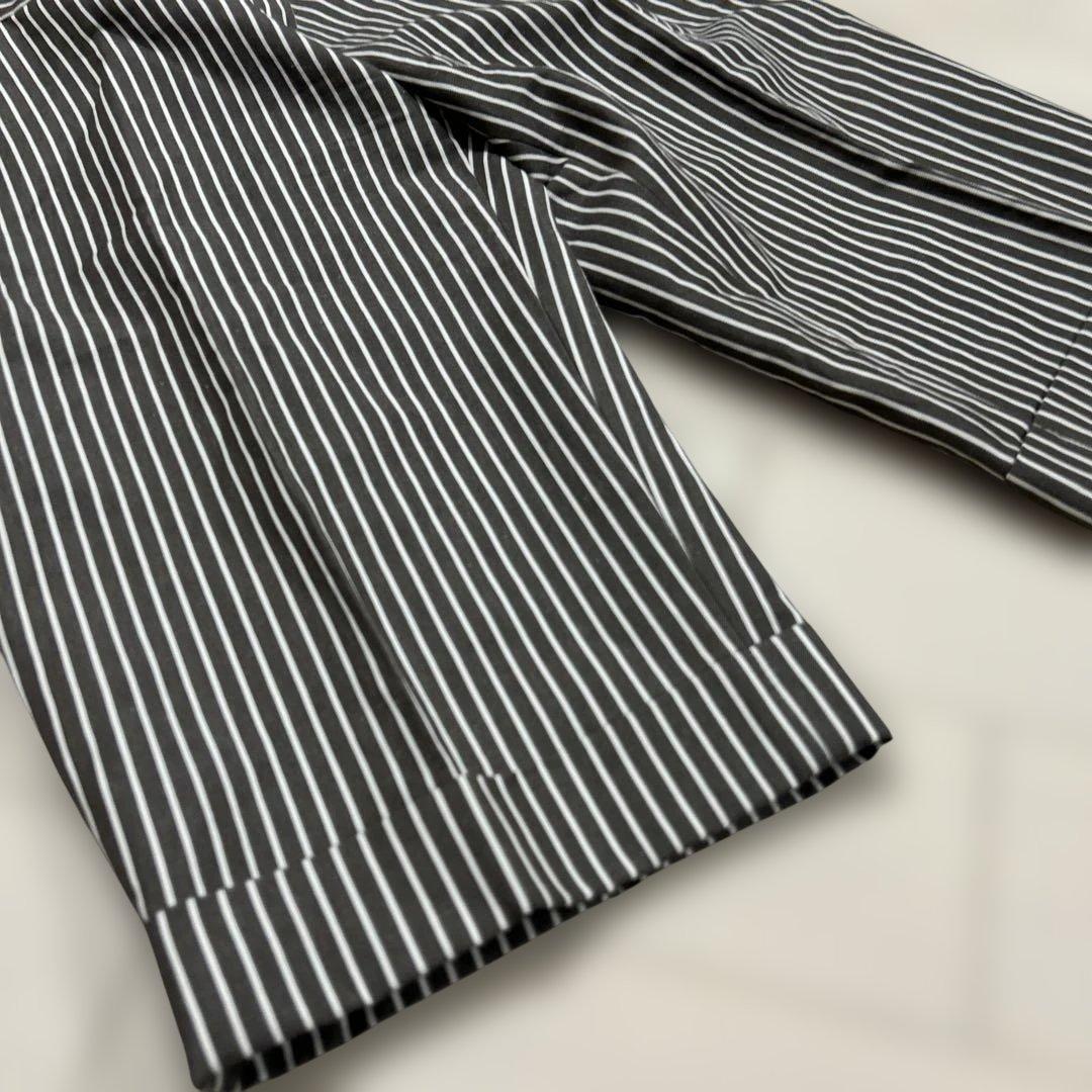 【メチュ価格】新品◆ロロピアーナ LORO PIANA 麻混ストライプ