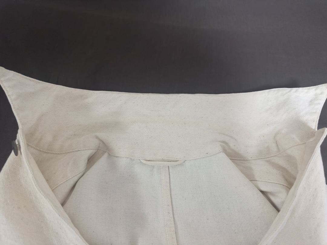 COMOLI エクリュデニム ワークジャケット