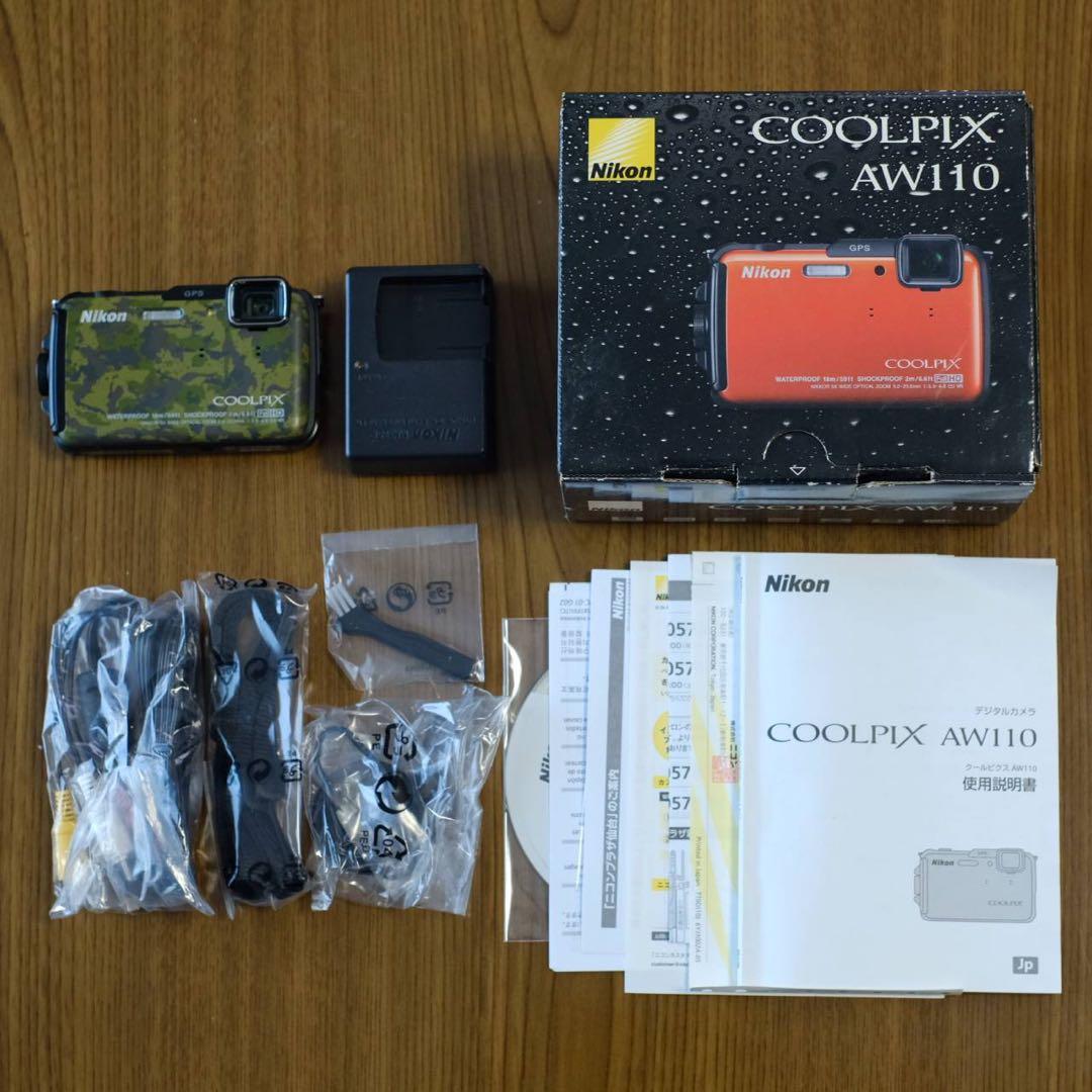 Nikon COOLPIX AW110 防水デジタルカメラ