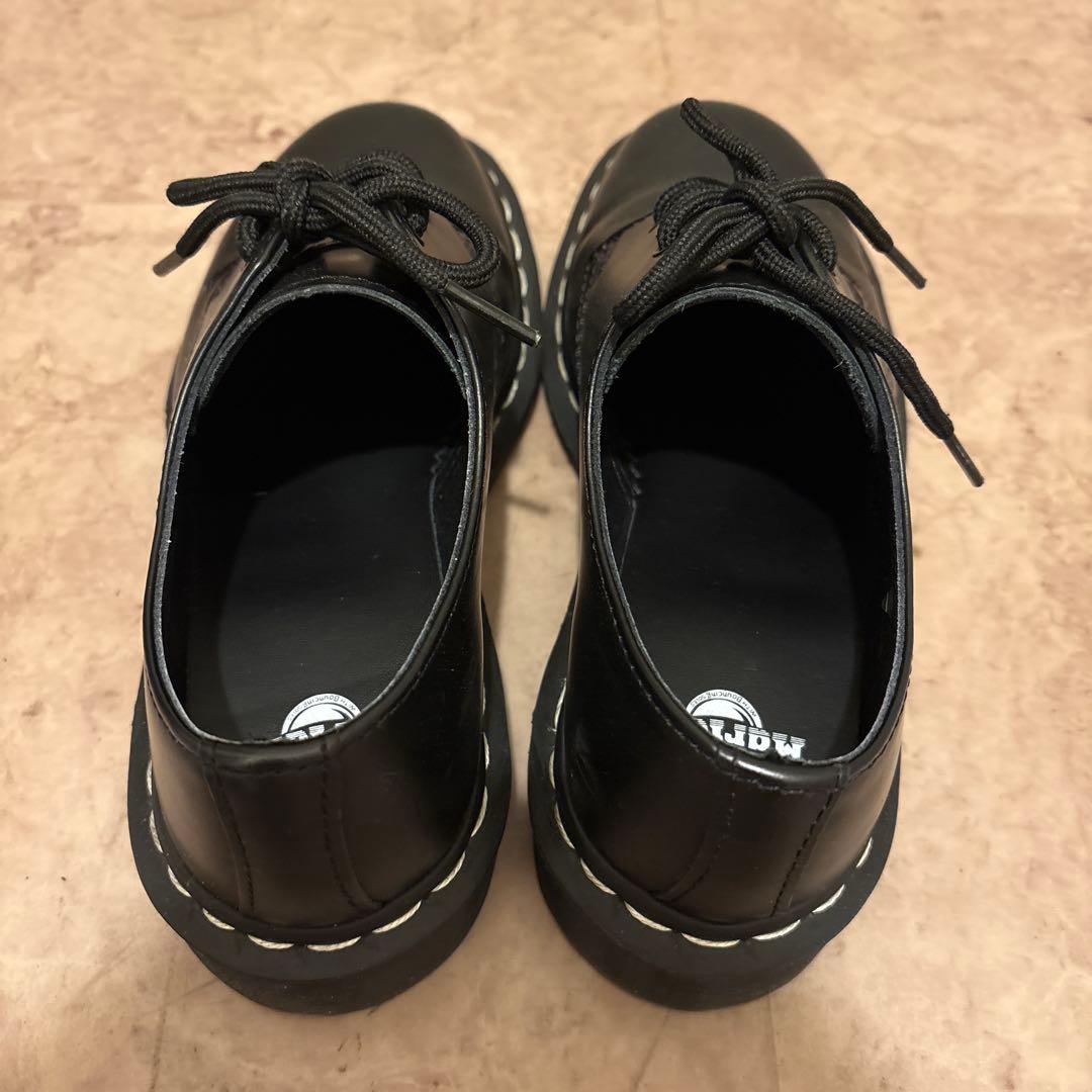 Dr.Martens ホワイトステッチ 3 ホール シューズ