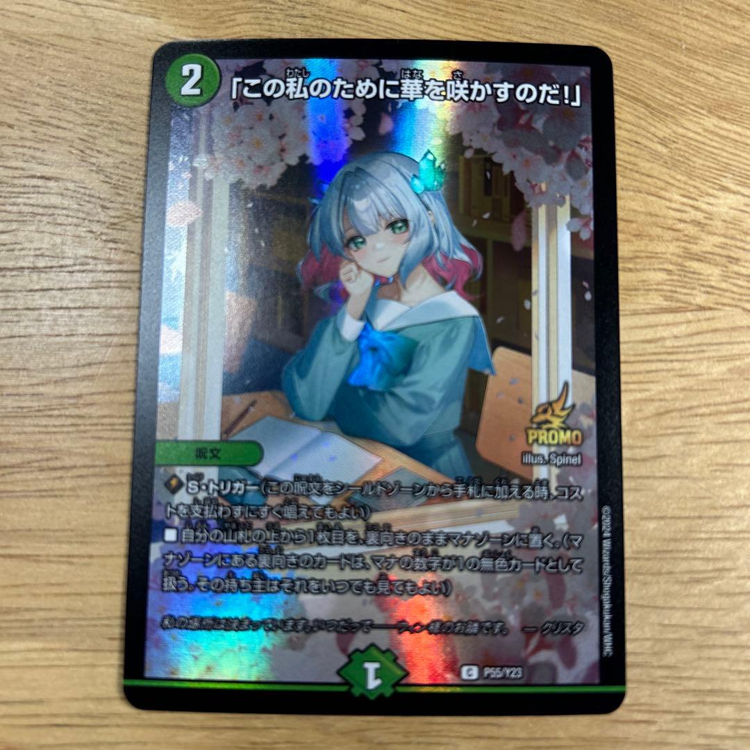 この私のために華を咲かすのだ　プロモ　クリスタ