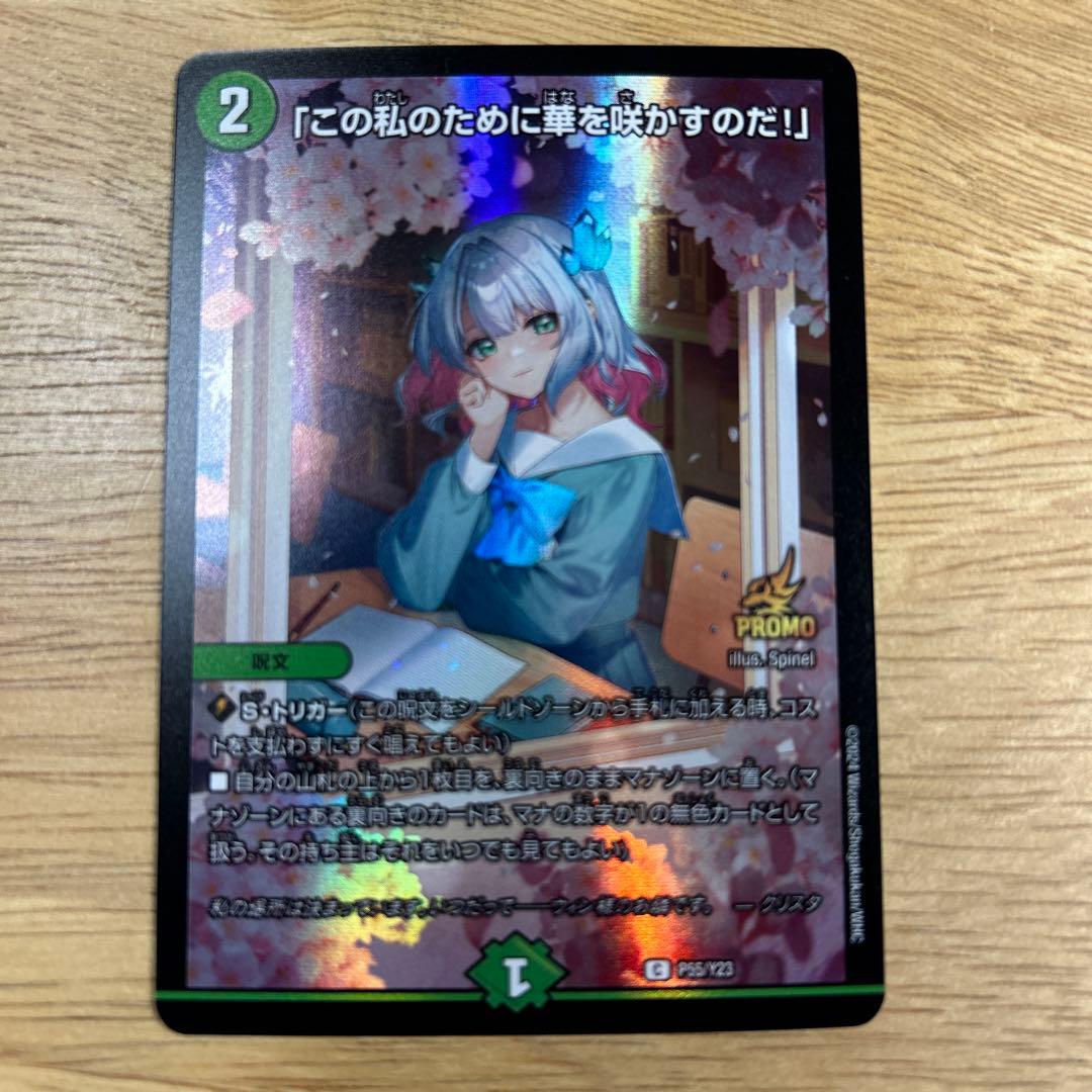 この私のために華を咲かすのだ　プロモ　クリスタ