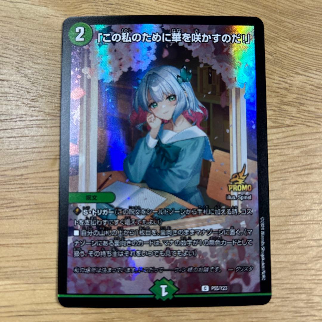 この私のために華を咲かすのだ　プロモ　クリスタ