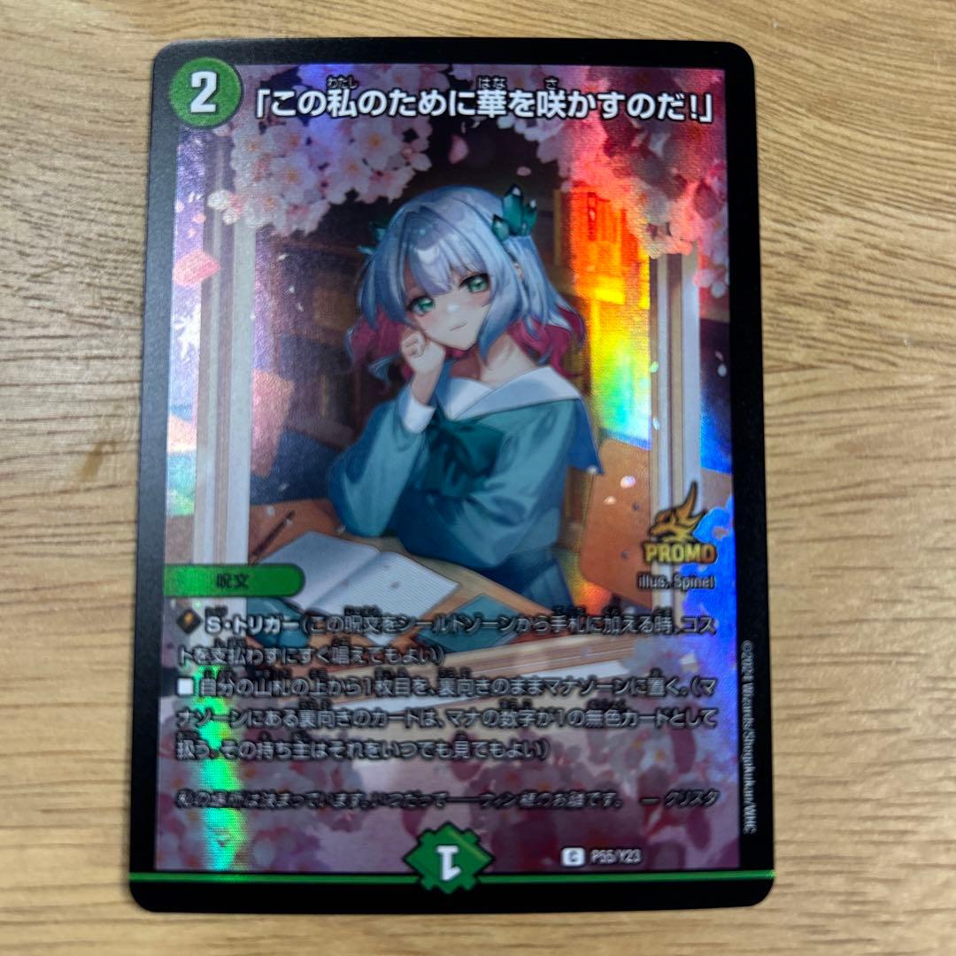 この私のために華を咲かすのだ　プロモ　クリスタ