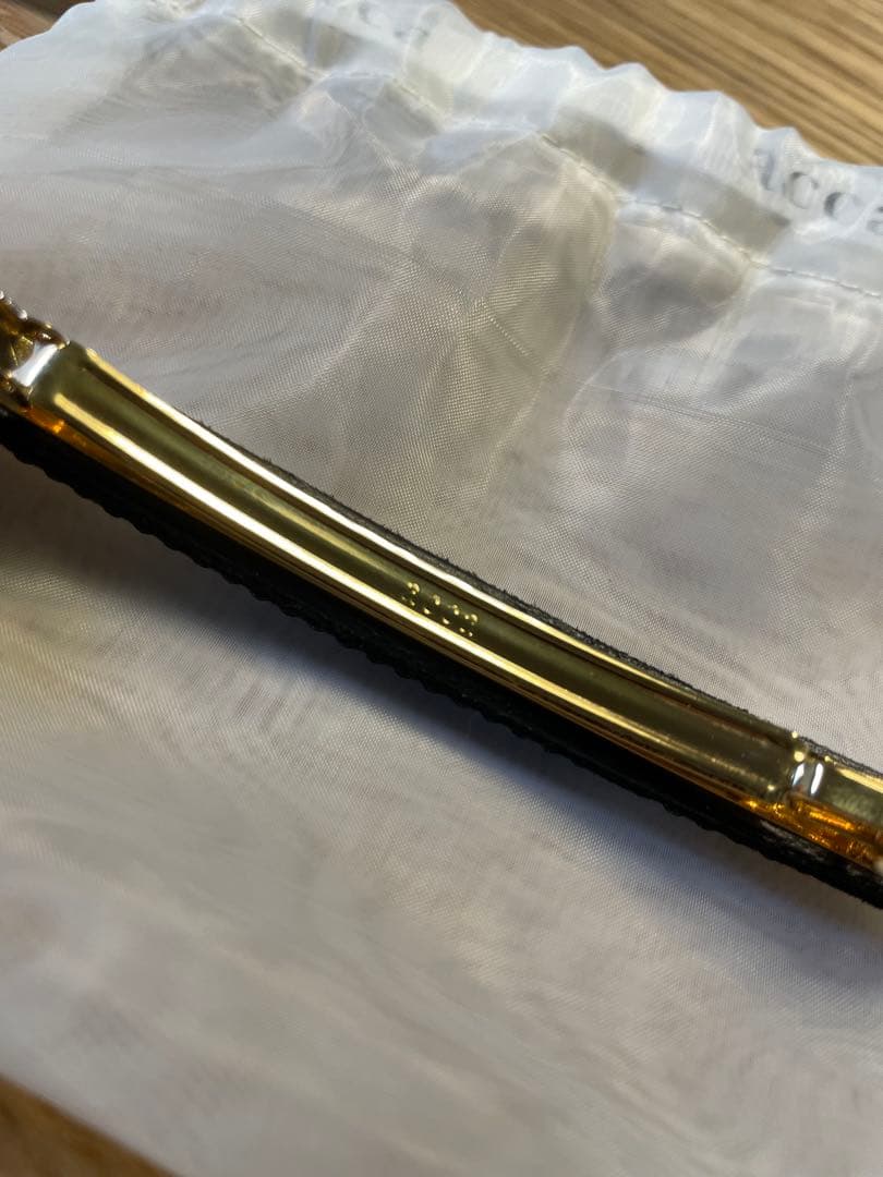 【h】acca オードリー バレッタ ブラック