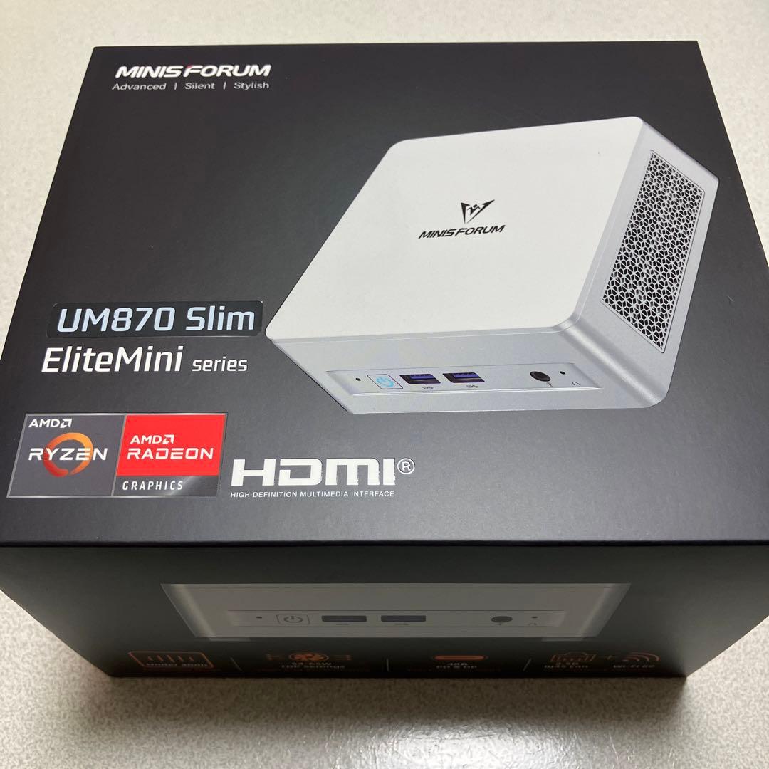 MINISFORUM UM870 Slim EliteMini メモリ 32GB