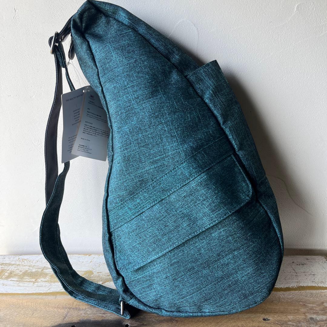 Healthy Back Bag メタリック　ツイル　ティール　S 青緑　鴨