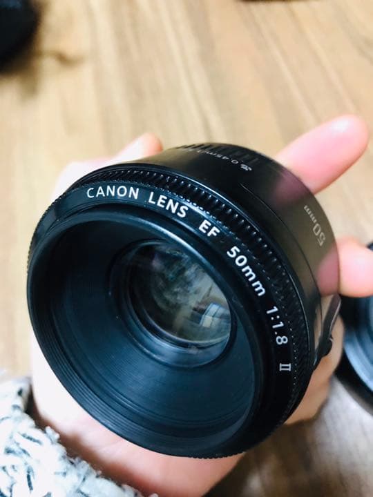 Canon EF 50mm F1.8(背景が綺麗にボケる神レンズ！)
