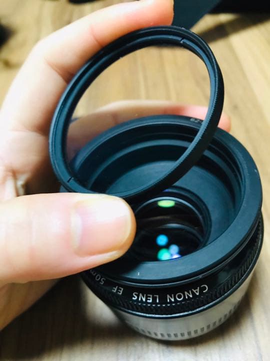 Canon EF 50mm F1.8(背景が綺麗にボケる神レンズ！)