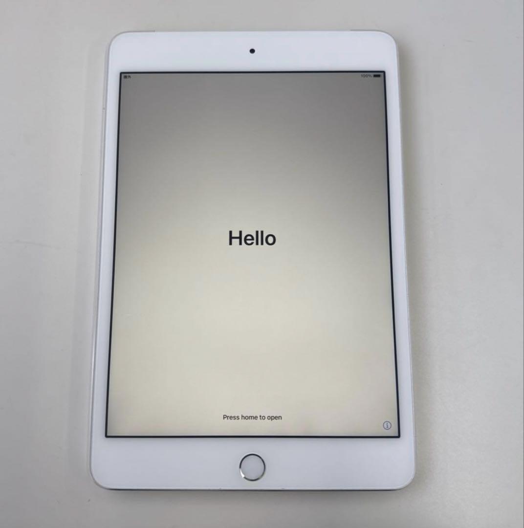 【美品】iPad mini4 128GB シルバー