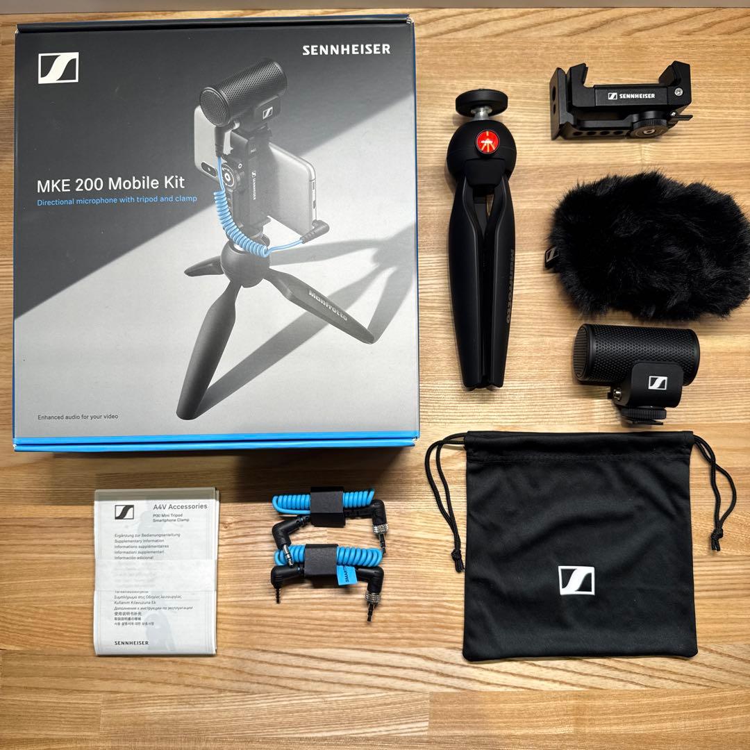 配信機器・PA機器・レコーディング機器 Sennheiser MKE 200 Mobile Kit