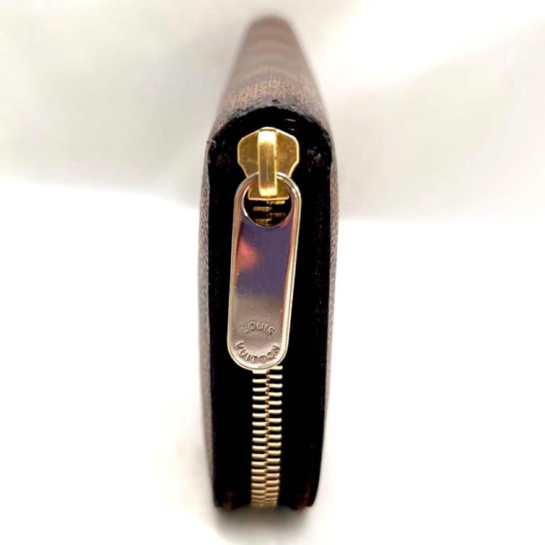 ルイヴィトン ダミエ エベヌ ジッピーウォレット N60015 ラウンドジップ