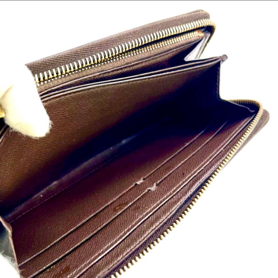 ルイヴィトン ダミエ エベヌ ジッピーウォレット N60015 ラウンドジップ