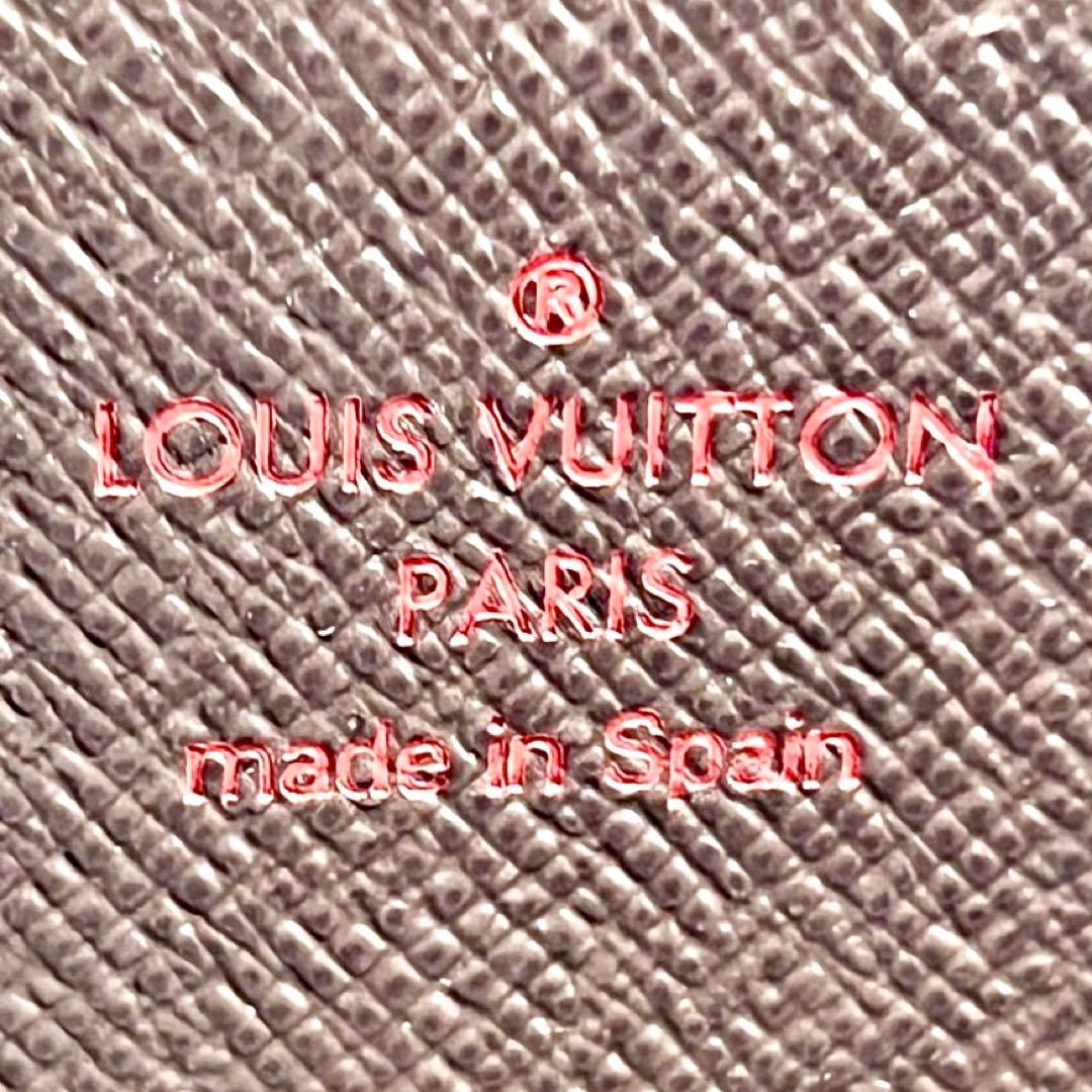 ルイヴィトン ダミエ エベヌ ジッピーウォレット N60015 ラウンドジップ