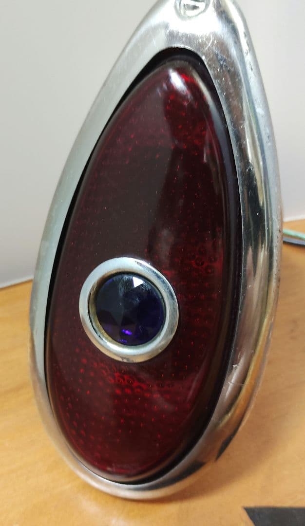 当時物★希少ビンテージ★ブルードットテールランプ・ラスト一点限り！