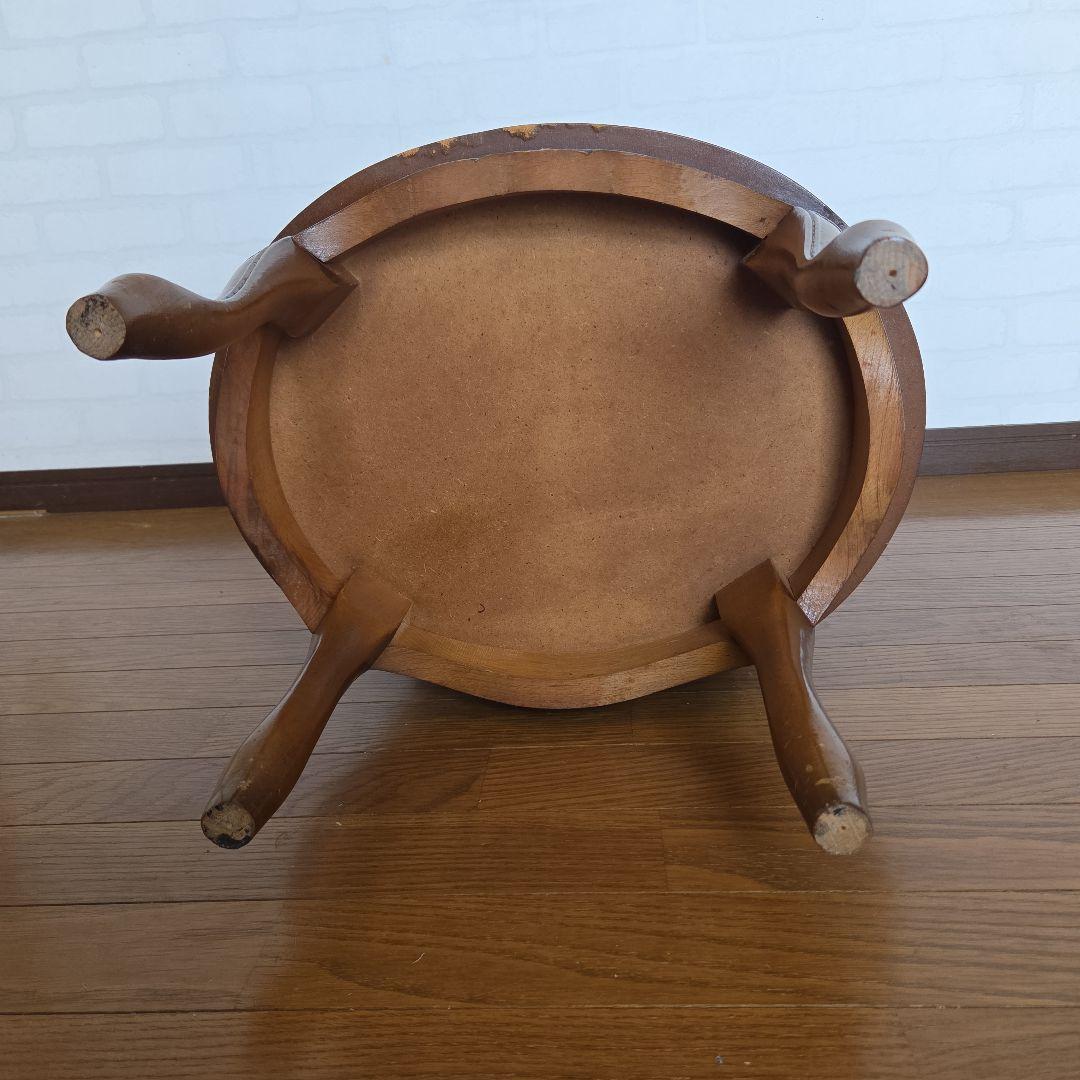 イタリア製アンテイク猫脚ラウンドチェスト