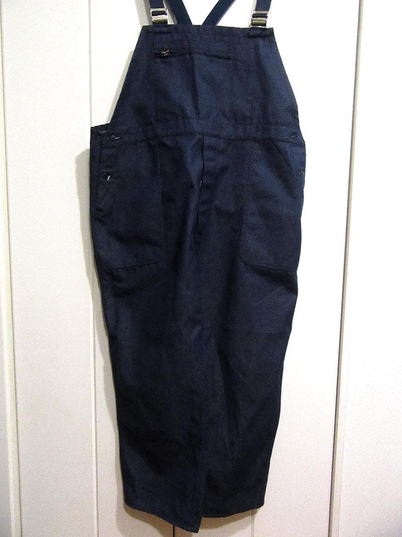 官給品？ フランス製 デニムオーバーオール サロペット