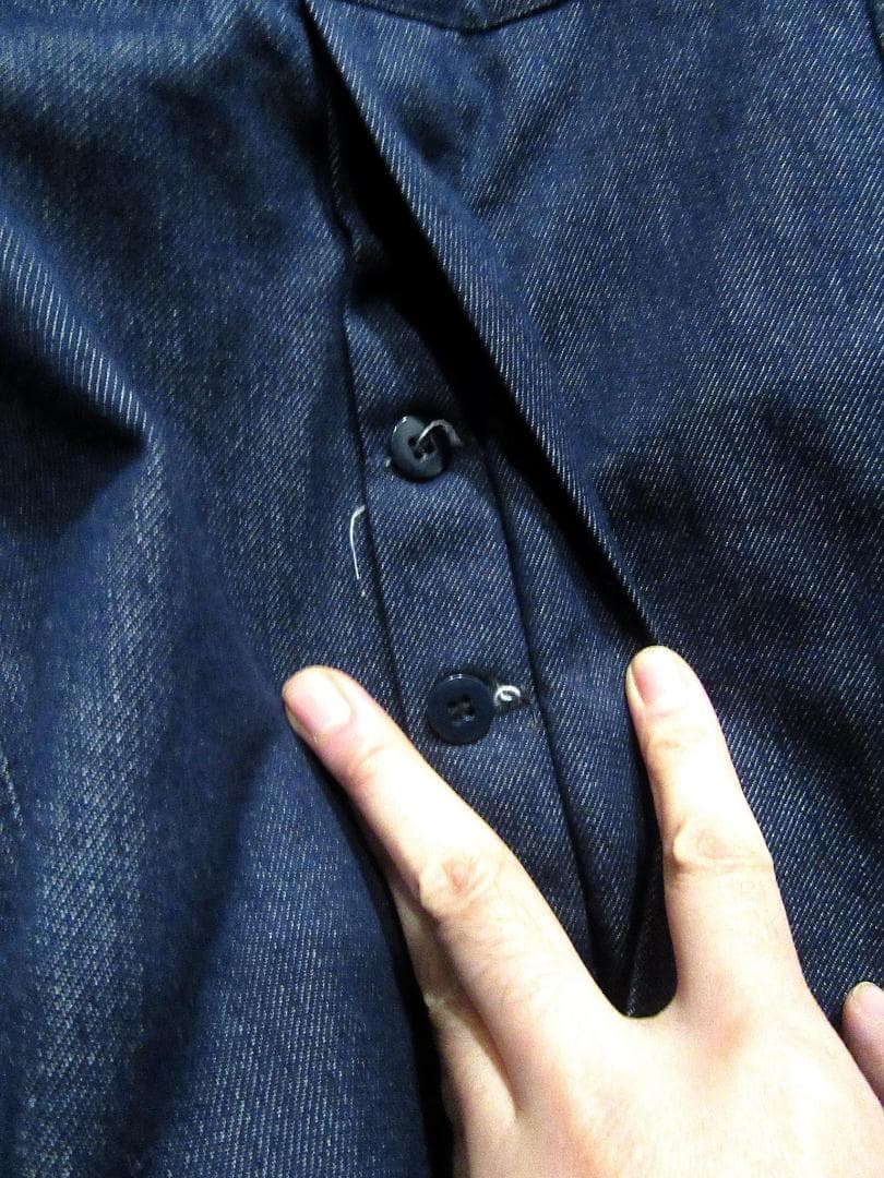 官給品？ フランス製 デニムオーバーオール サロペット