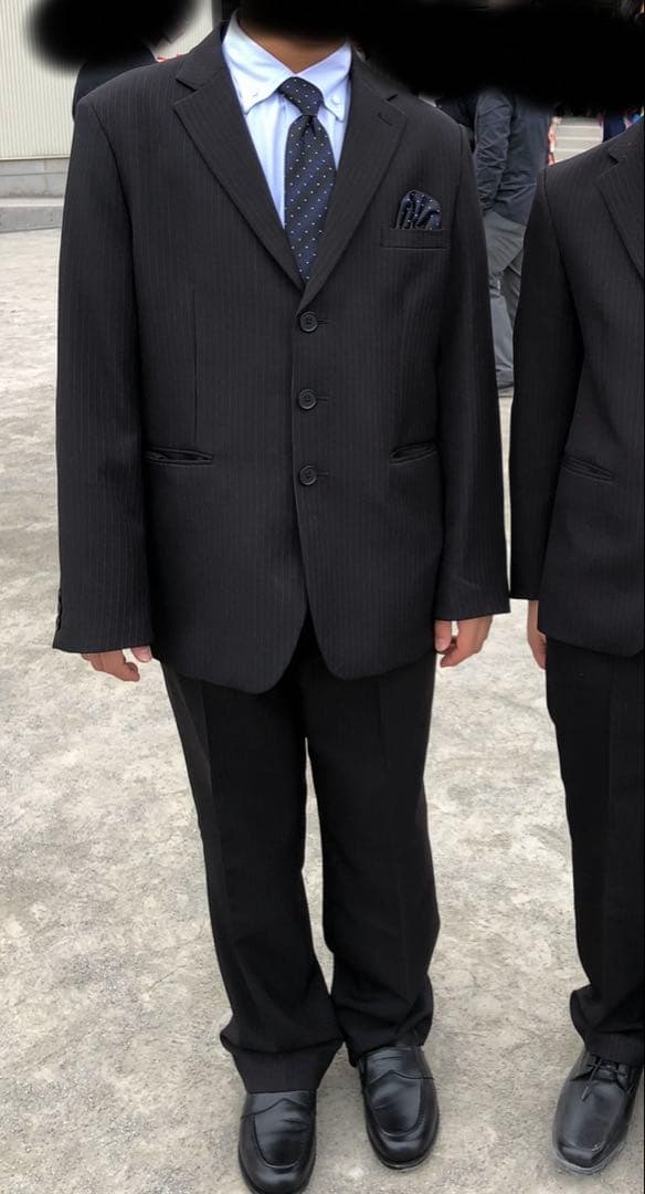 小学生　卒業式　スーツ ネクタイ付き　170Eセンチ