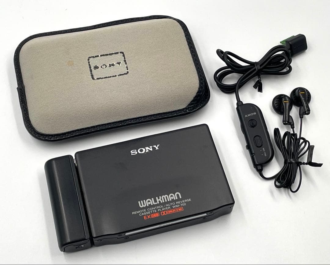 ジャンク　外観美品　SONY WM-702 Walkman カセットプレーヤー