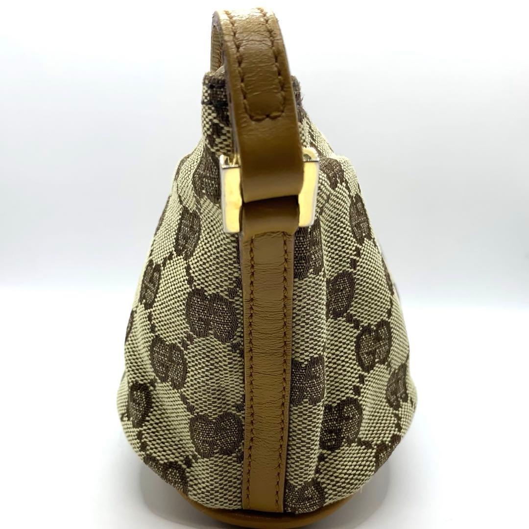GUCCI グッチ　GGキャンパス　ミニバッグ　アクセサリーポーチ　ハンドバック