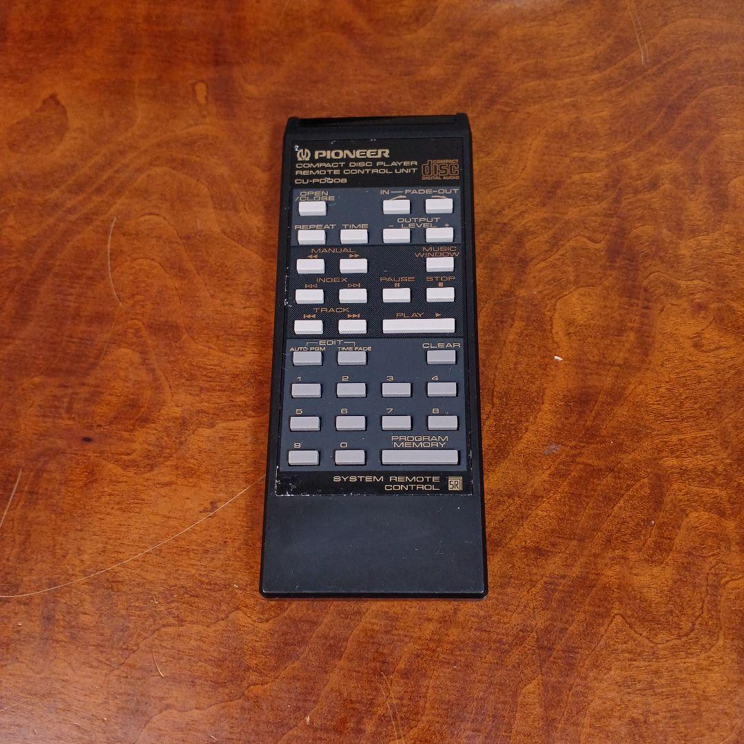 PIONEER PD-7070 CDプレイヤー メンテ動作品 純正リモコン付き