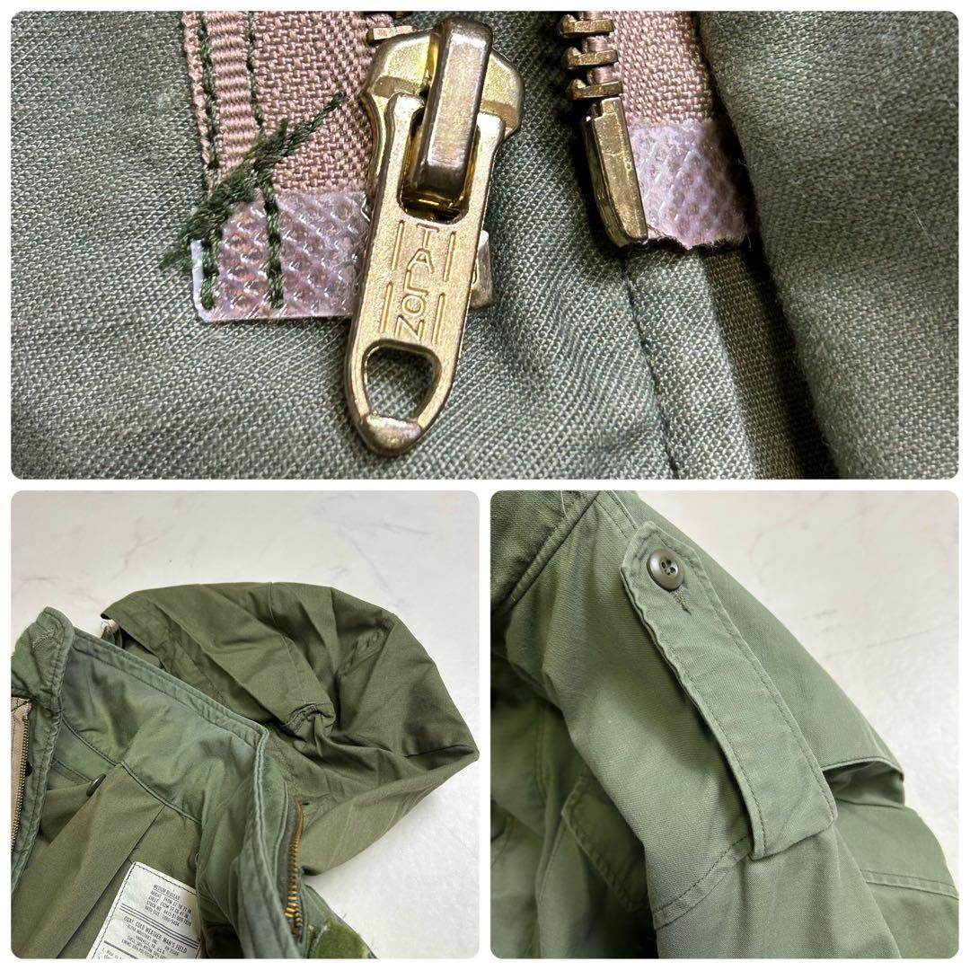 【80s】旧ロゴ アルファインダストリーズ M-65 フィールドジャケット M