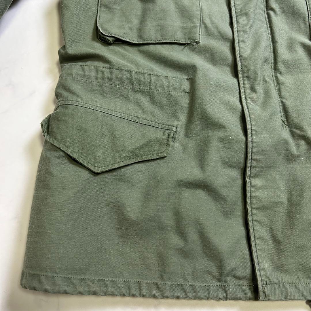 【80s】旧ロゴ アルファインダストリーズ M-65 フィールドジャケット M