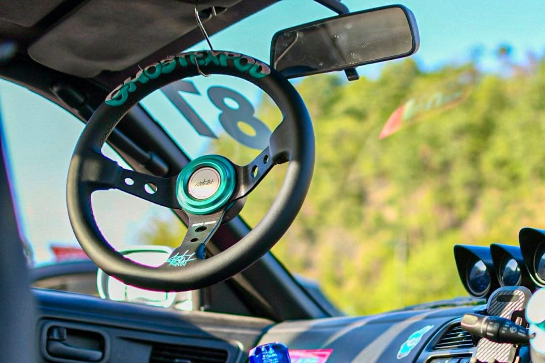 GHOSTEXPOD ステアリング マシニングホーンボタンモデル