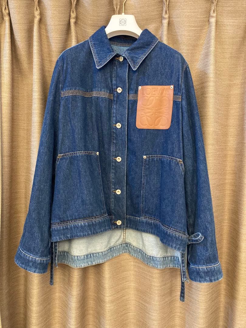【最終価格】LOEWE ロエベ 　ワークウェアジャケット　デニムジャケット 38
