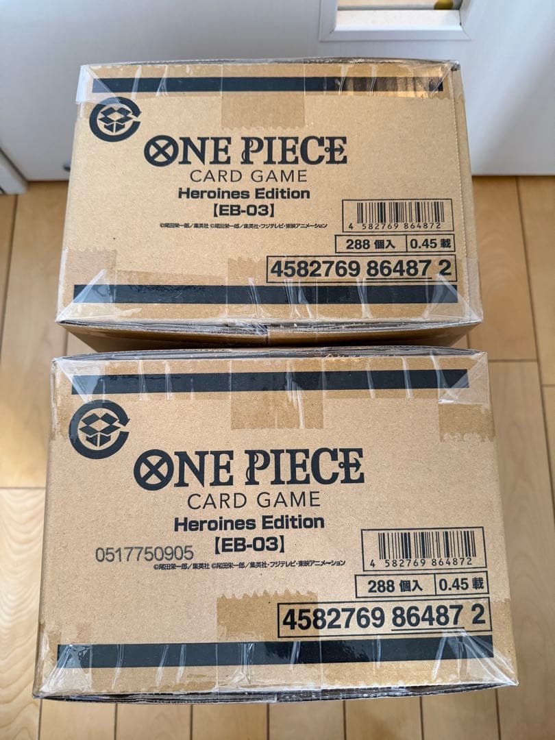 ワンピースカード EB-03 Heroines Edition 2カートン