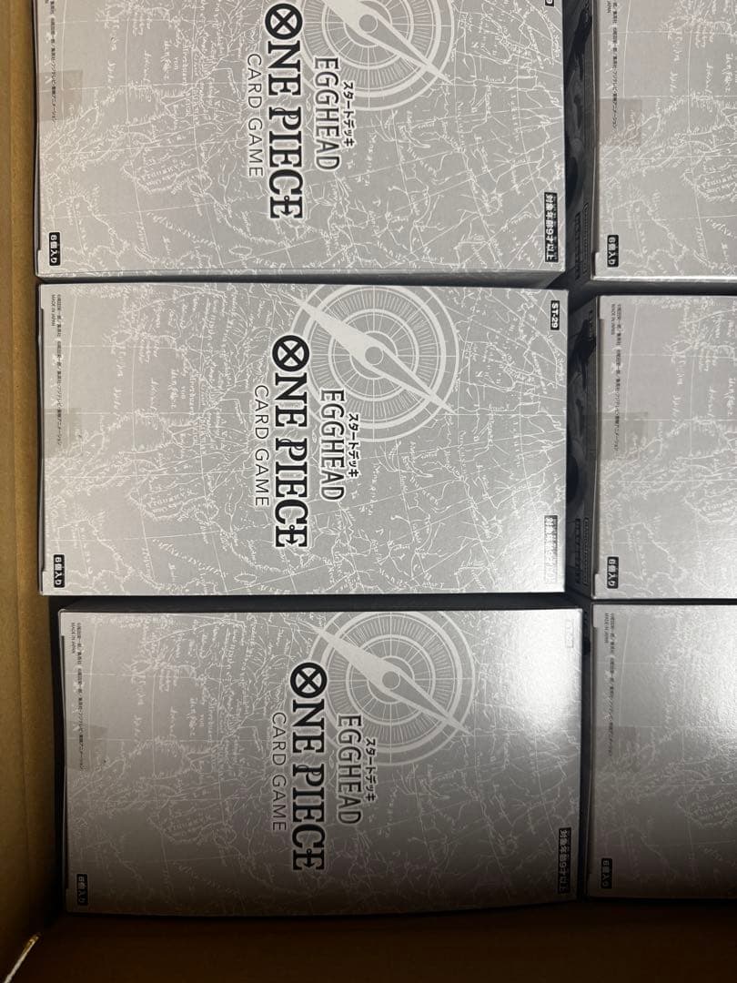 新品未開封　EGGHEAD ST-29 ONE PIECEカード　48箱