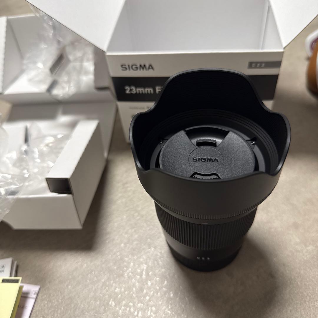 【美品】SIGMA 23mm F1.4 DC DN Eマウント