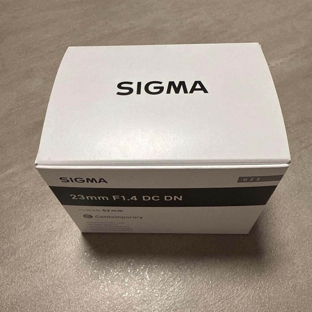 【美品】SIGMA 23mm F1.4 DC DN Eマウント