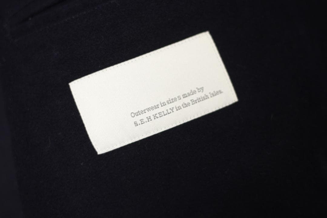 【良品】S.E.H.Kelly モールスキン スタンドカラー ジャケット S