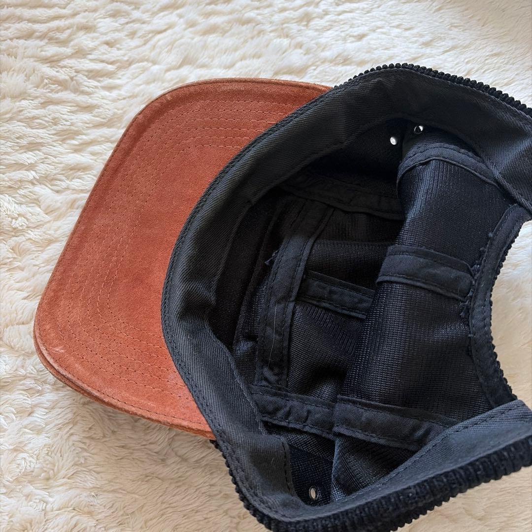 supreme コーデュロイキャップ　スエードキャップ　08AW