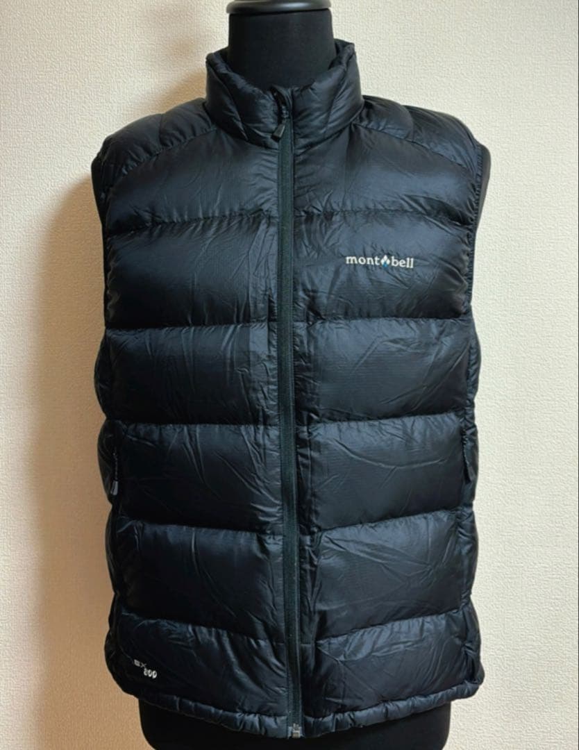 【mont-bell】モンベル・ライトアルパインダウンベスト・Lサイズ