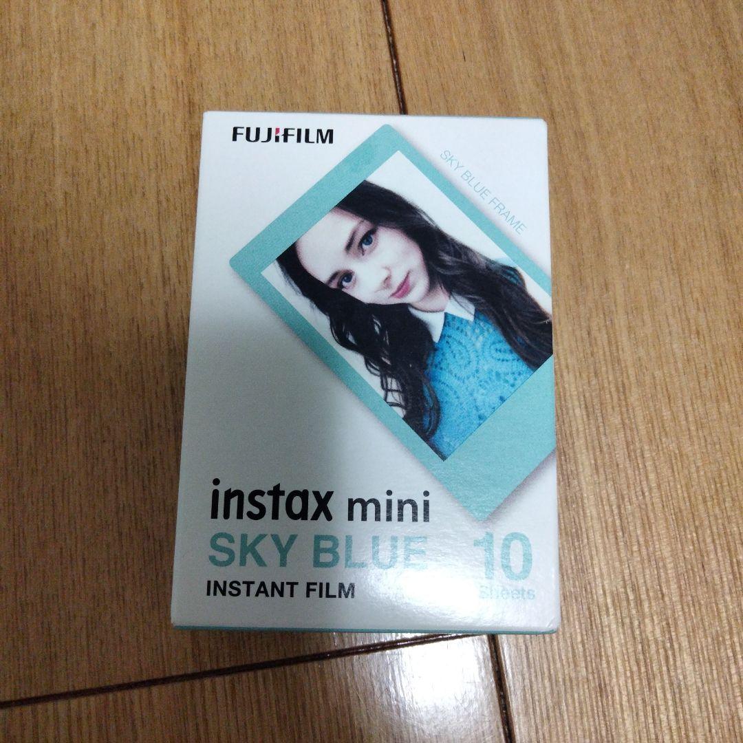 インスタックスミニ 11 フィルムつき 水色 即購入️⭕️ 最終値下げ済