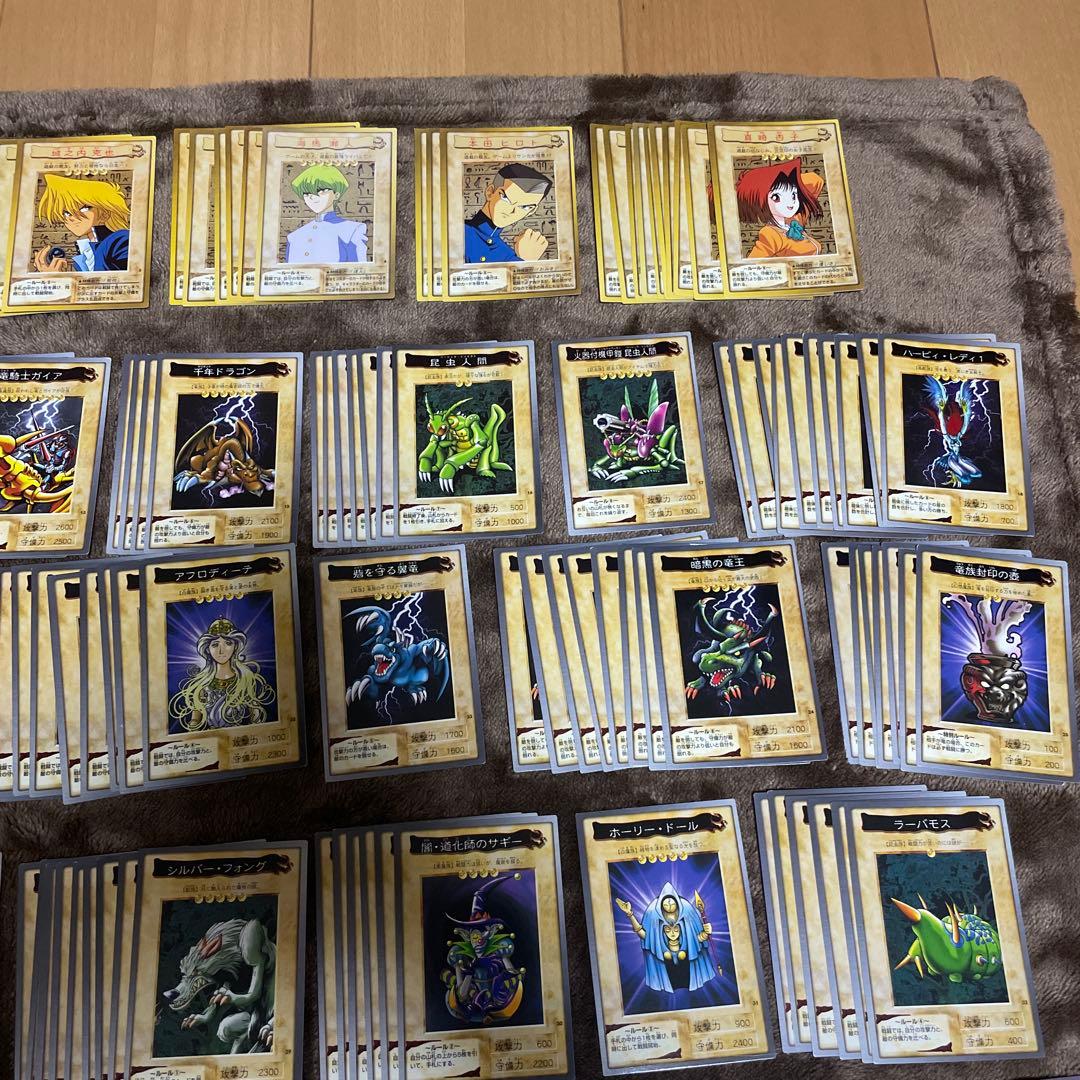 初期　バンダイ　遊戯王　約360枚　まとめ　ブラックマジシャン　デーモンの召喚
