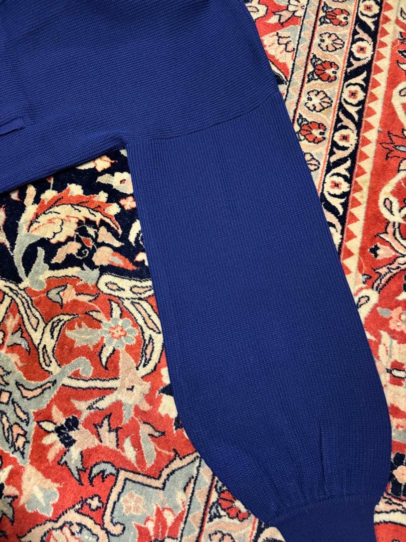 80s Yves Saint Laurent PARIS ウールニット ジップ