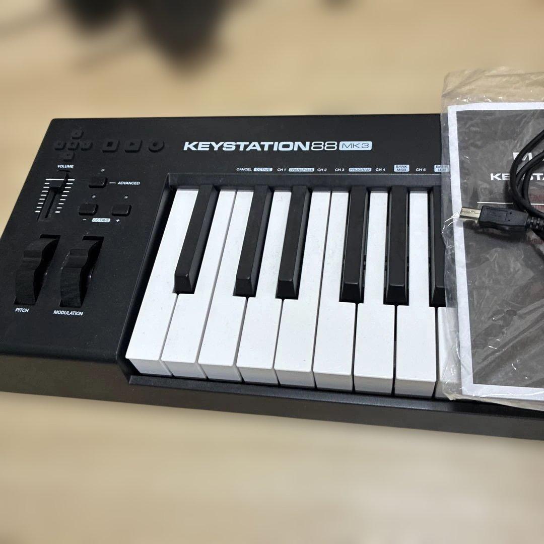 M-AUDIO Keystation88 MK3 midi キーボード