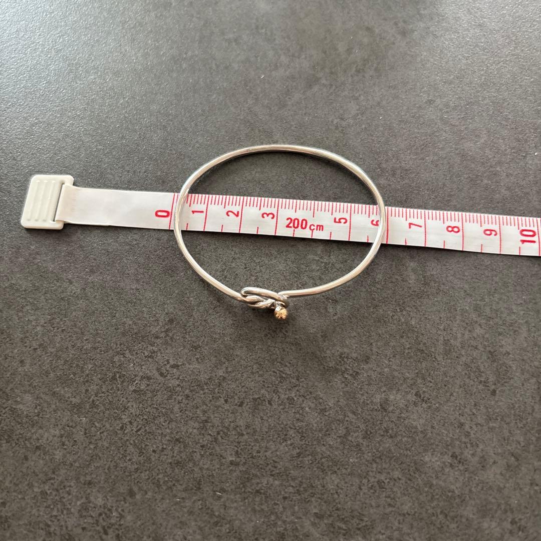 Tiffany&Co ティファニー ラブノット バングル ブレスレット