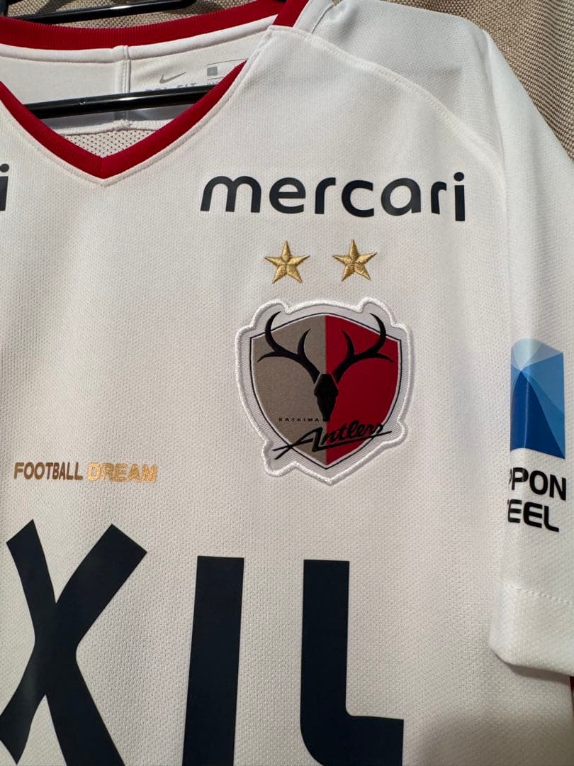 鹿島アントラーズ　白崎凌兵　ユニフォーム　オーセンテック