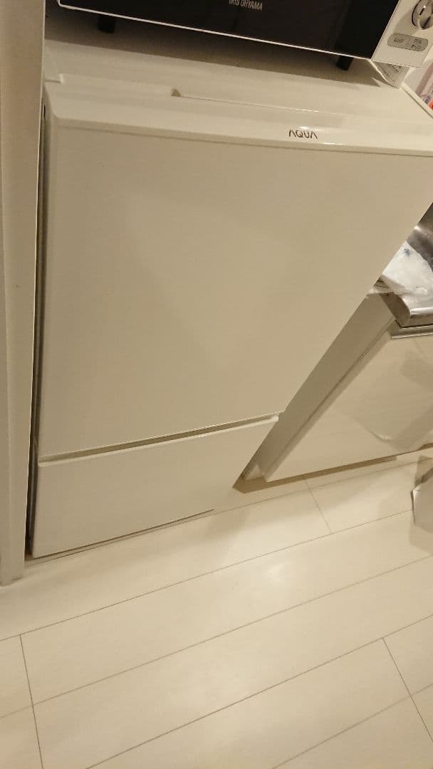 AQUA 175L 2ドア ミルク AQR16H-W