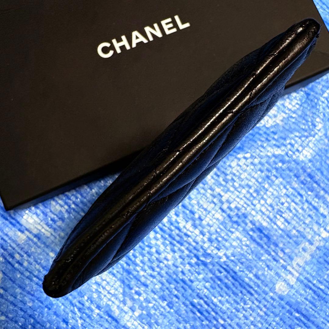 CHANEL⬛︎ウォレット⬛︎長財布⬛︎クロコ型押し⬛︎キルティング⬛︎レザー⬛︎ブラック