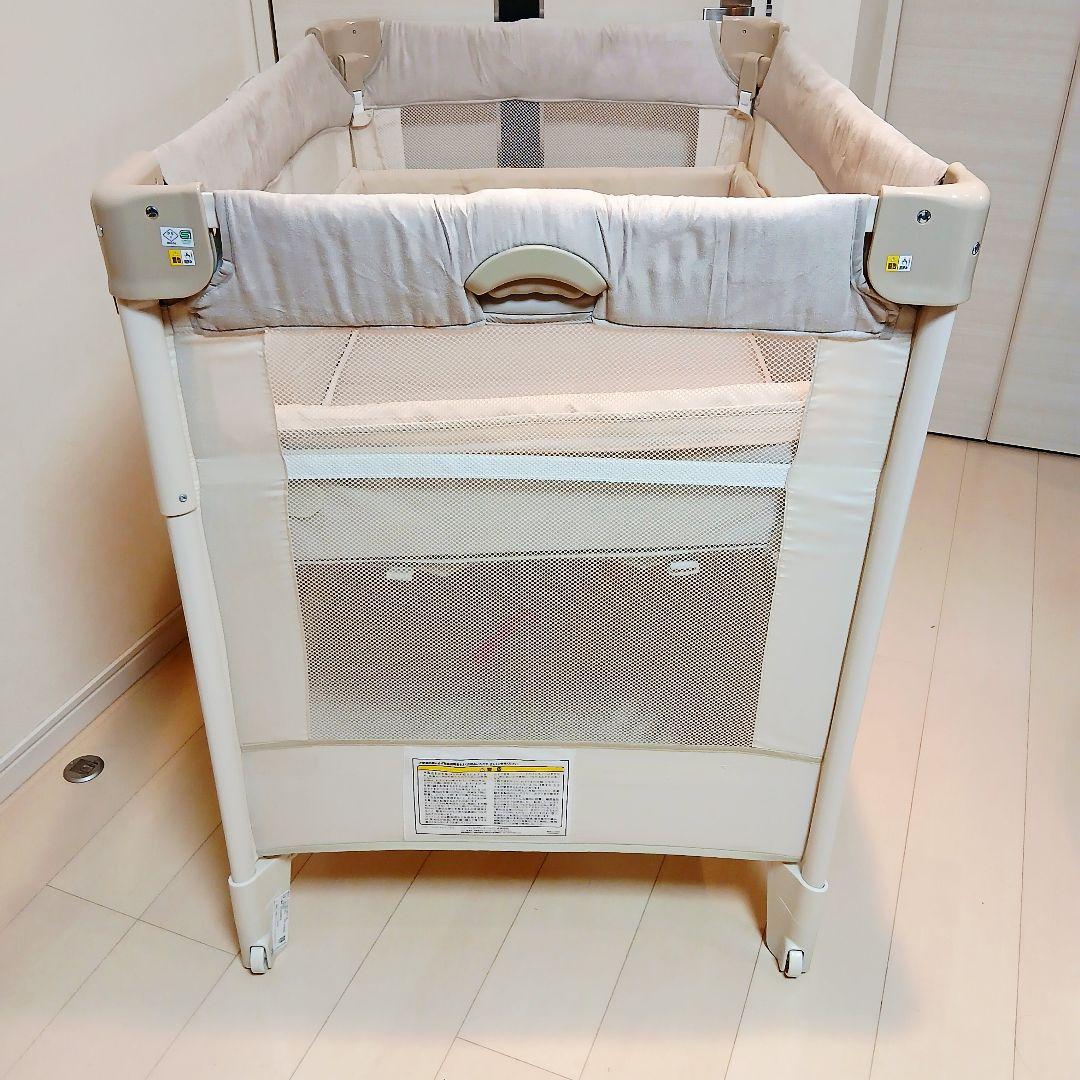 アップリカ　ココネル　エアープラス　ホワイトベージュ 収納袋つき