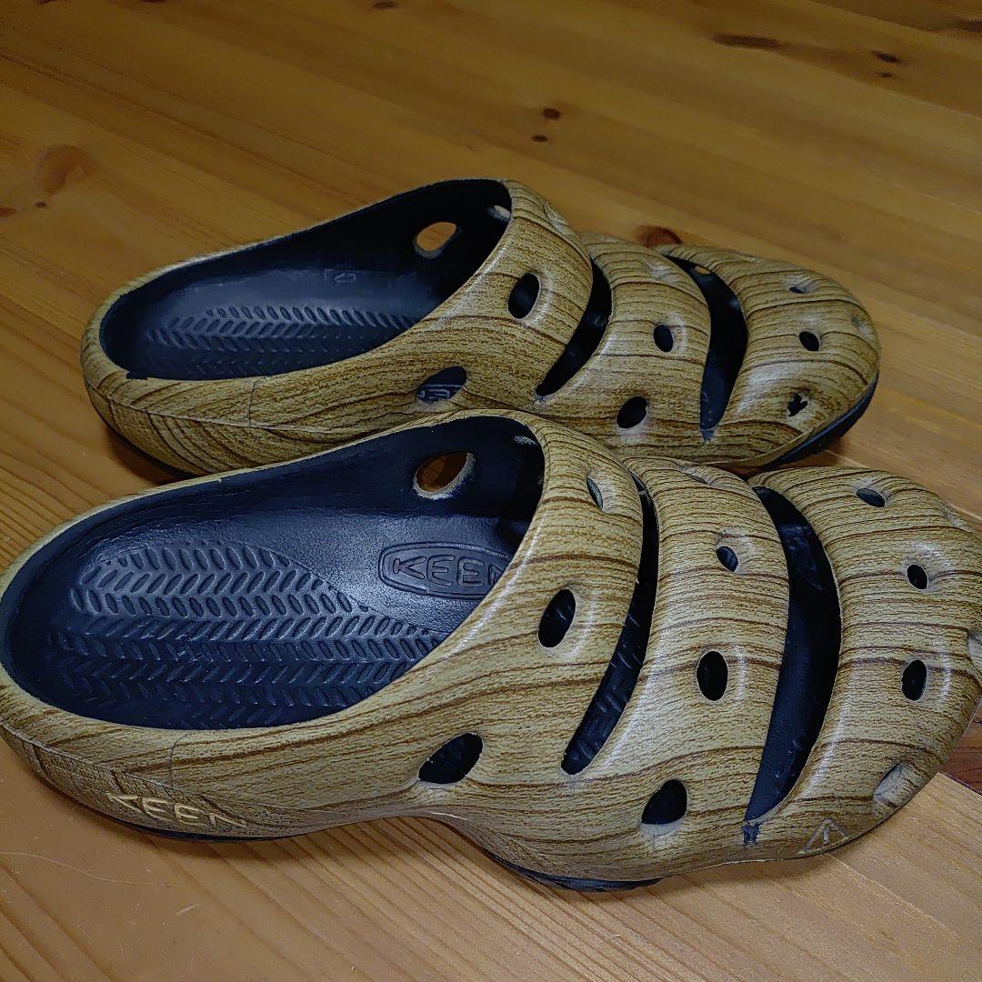 廃盤　希少　KEEN(キーン) ヨギ 木目 28