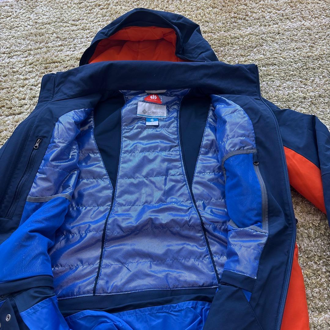 コロンビア　スノーウェア上下セット　メンズ　Sサイズ