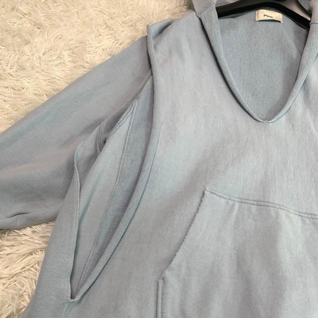 専用♡定価2.8万◆papier/パピエ Broken Parker 完売品