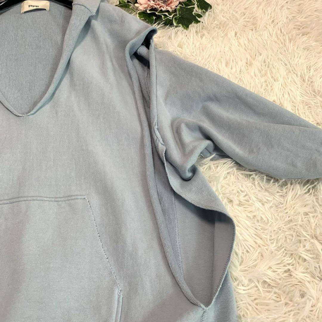 専用♡定価2.8万◆papier/パピエ Broken Parker 完売品